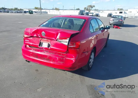 2015 Volkswagen Jetta 2.0L S из США, поврежденный, VIN 3VW2K7AJ7FM304044